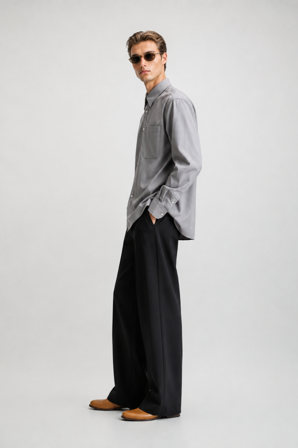 Black Korean Pants