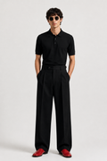 Black Polo Co-Ord Set