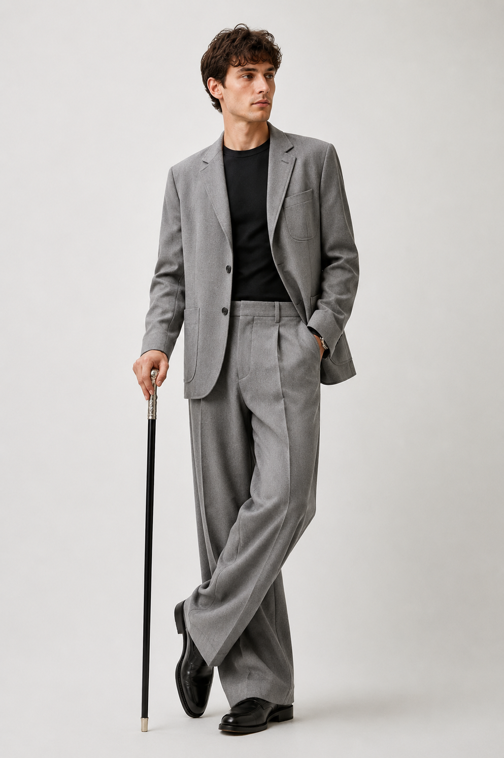 Grey Suit Set