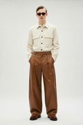 Tan Leather Pants
