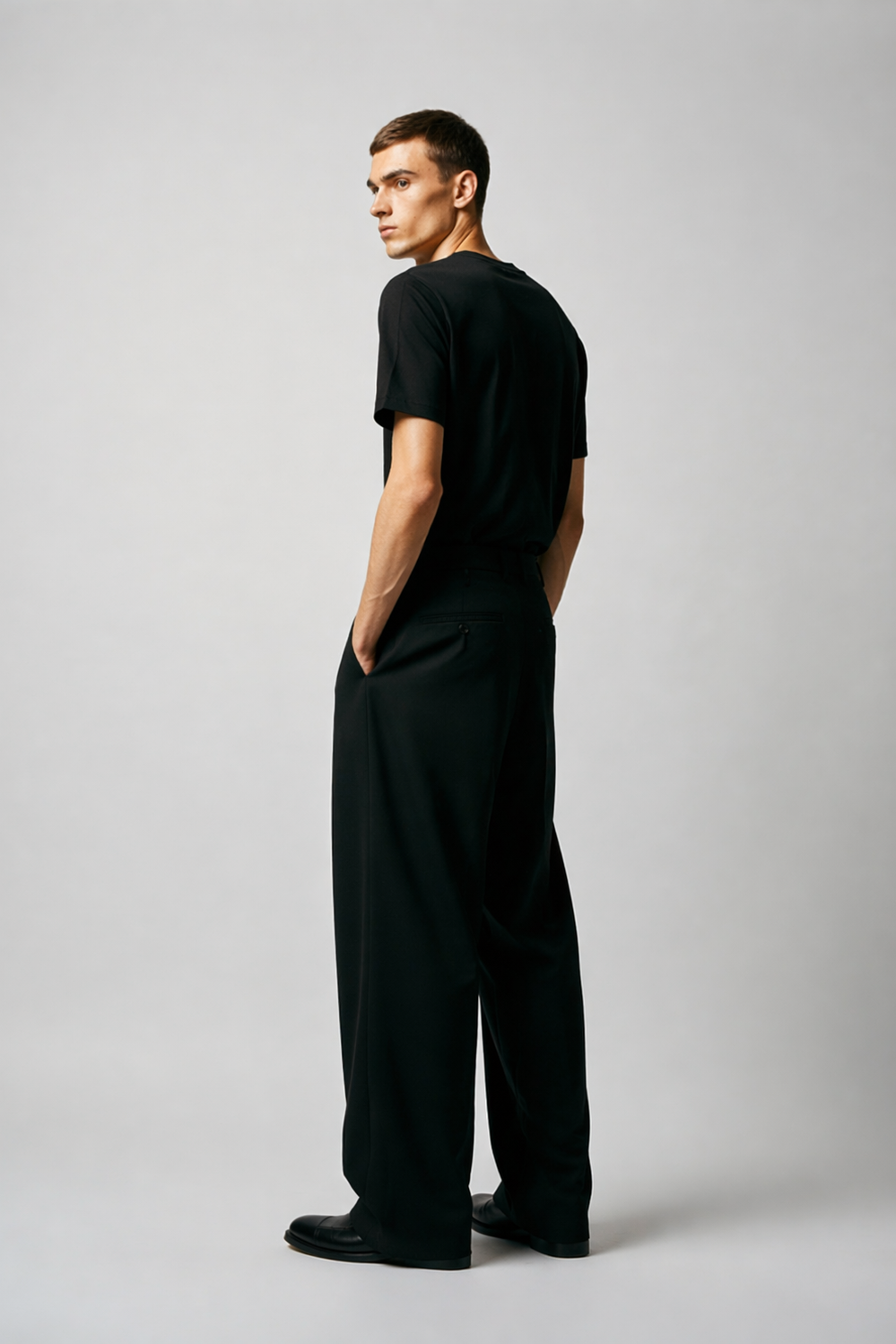 Presi Man Black Co-Ord Set