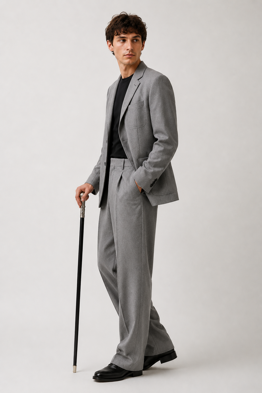 Grey Suit Set