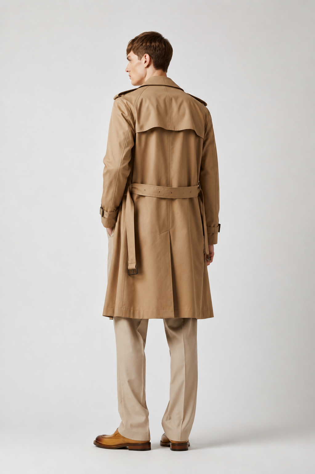 Beige Trench Coat