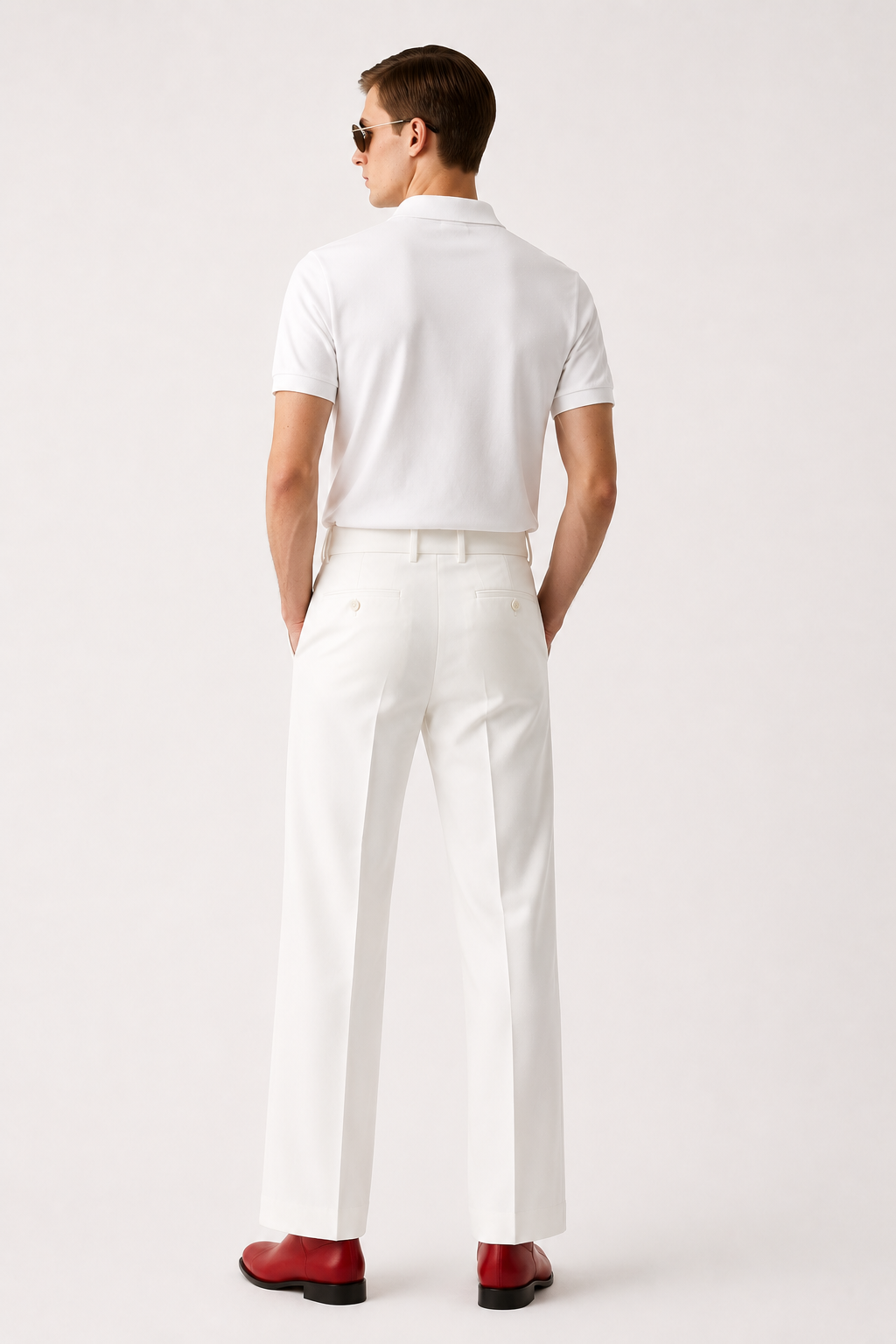 White Polo Co-Ord Set
