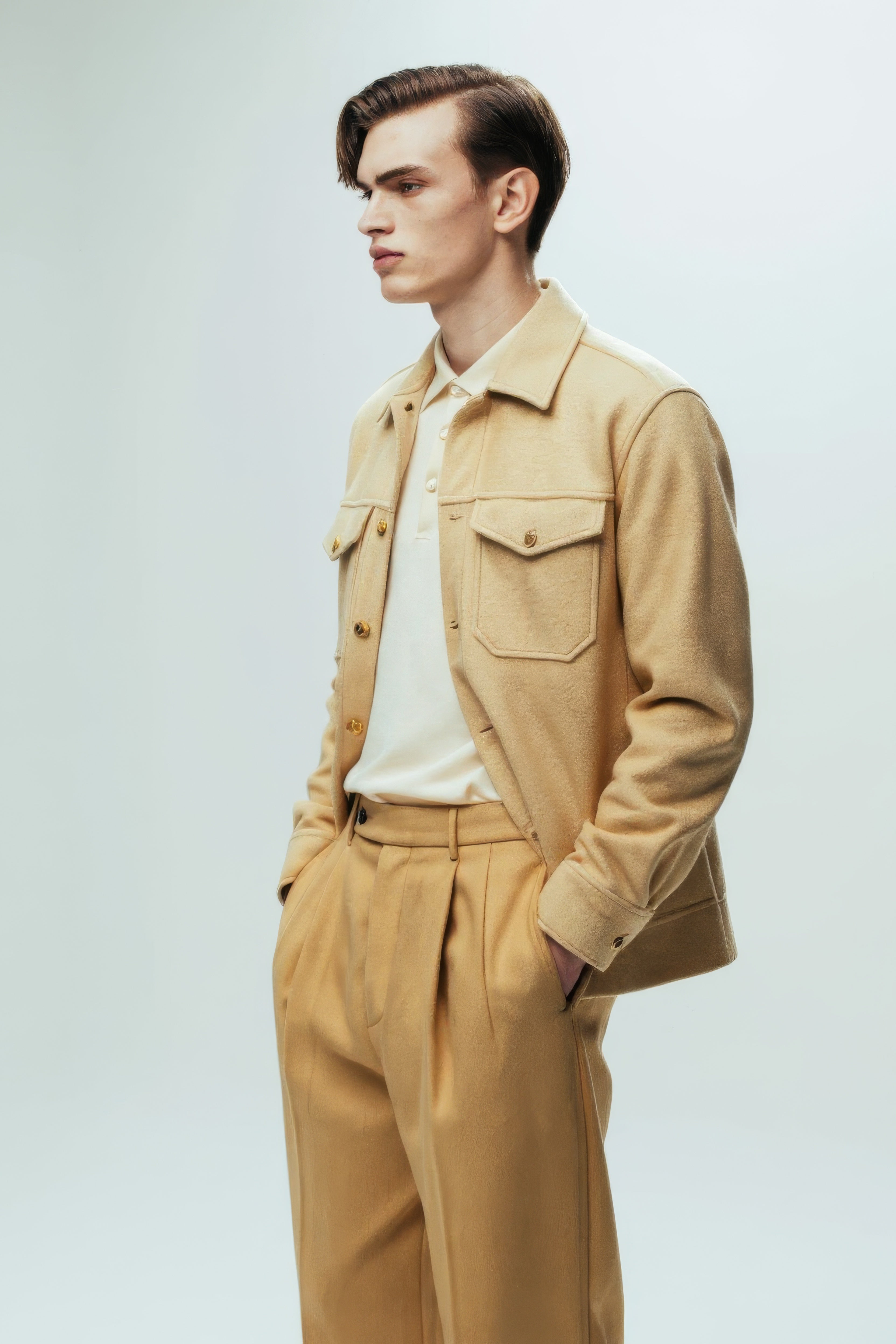 Golden Beige Co-Ord Set