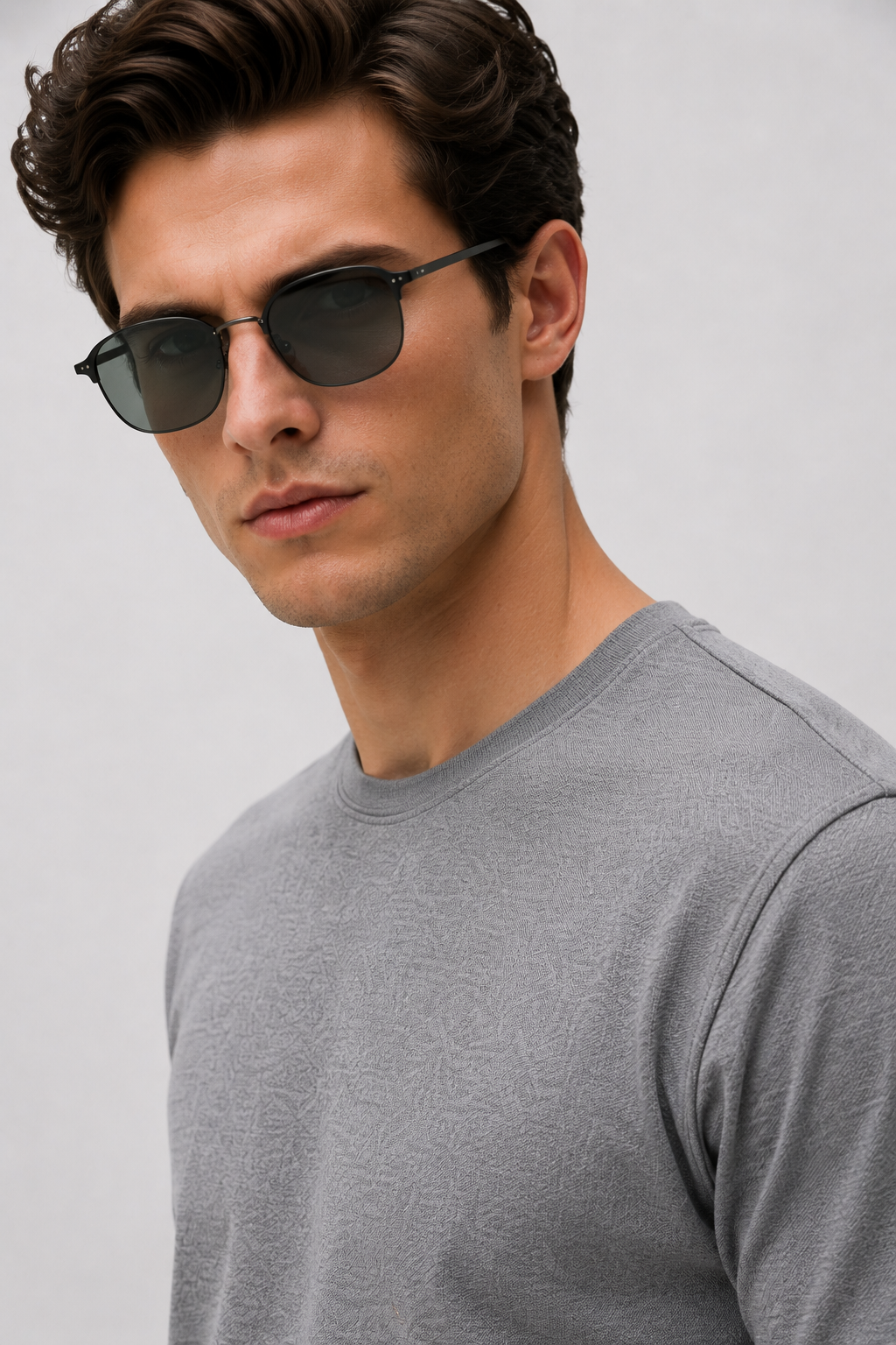 Grey Crew Co-Ord Set