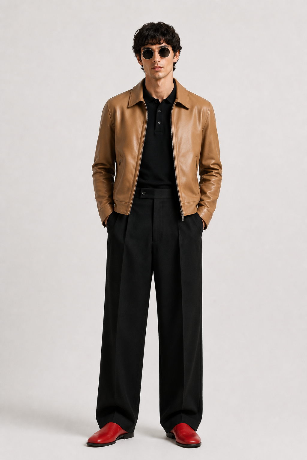 Black Polo Co-Ord Set