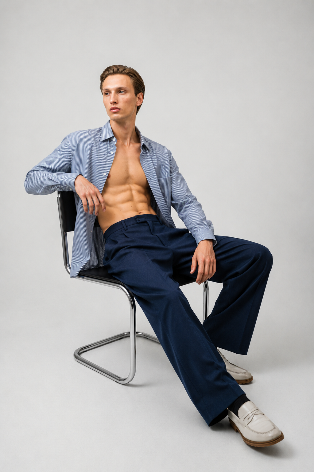 Mayfair Wide-Leg Trousers