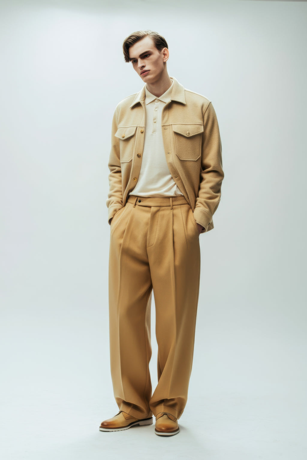 Golden Beige Co-Ord Set