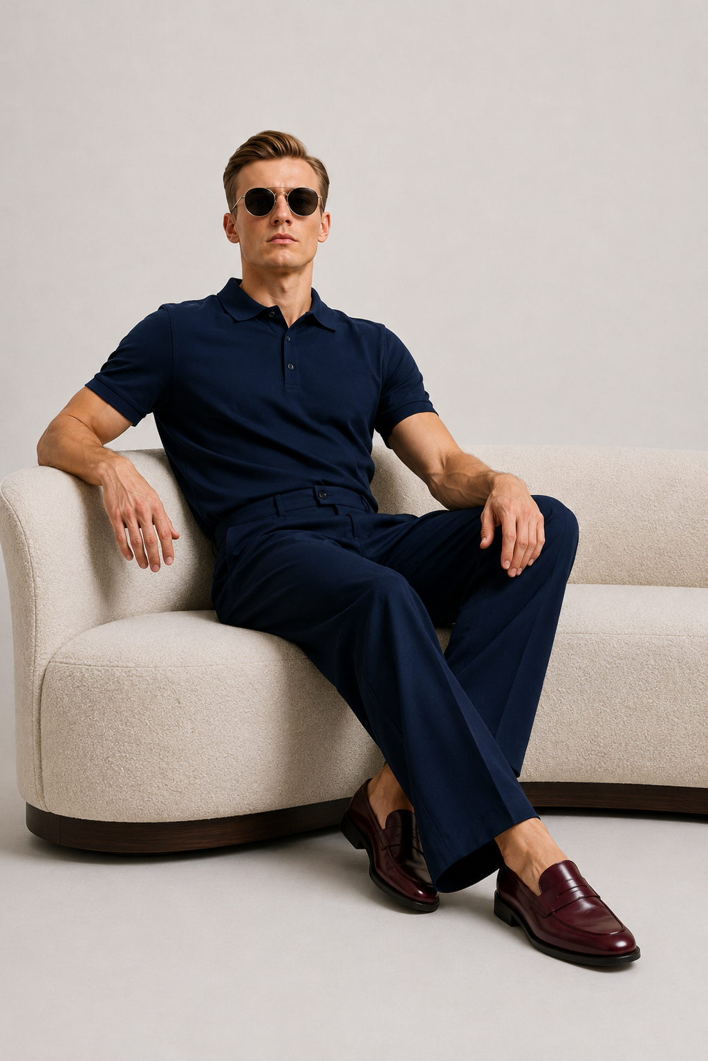 Minimalist Polo Co-Ord Set