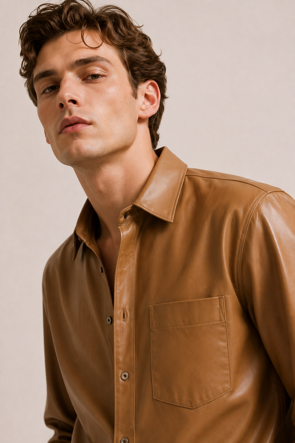 Summer Leather Shirt