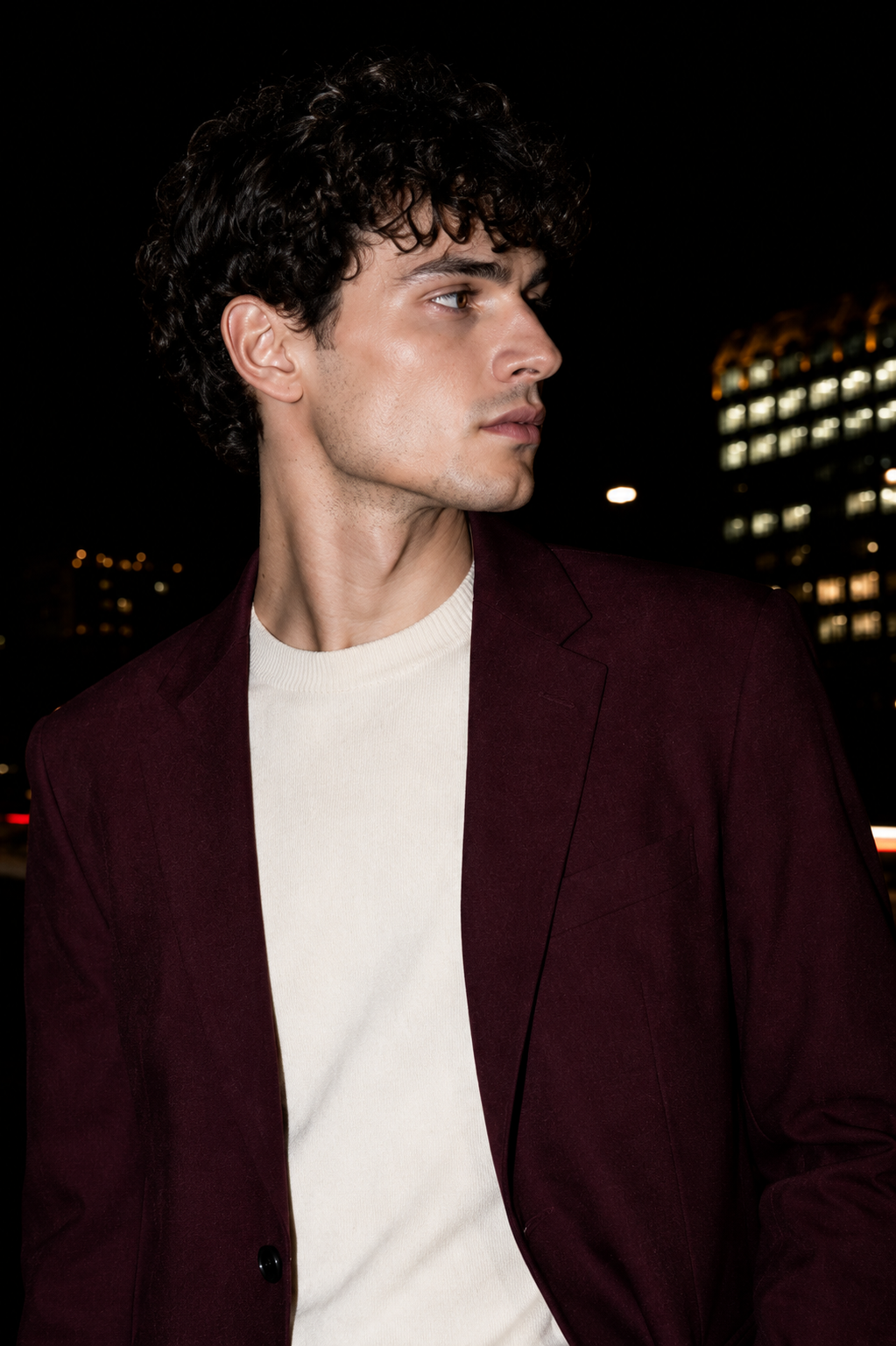 Maroon Suit Set