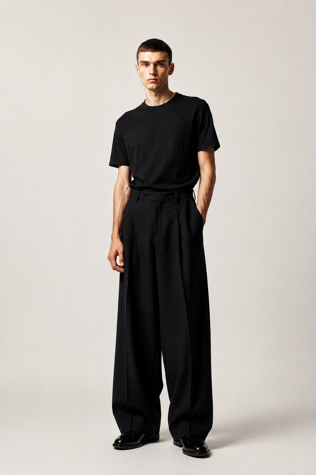 Presi Man Black Co-Ord Set