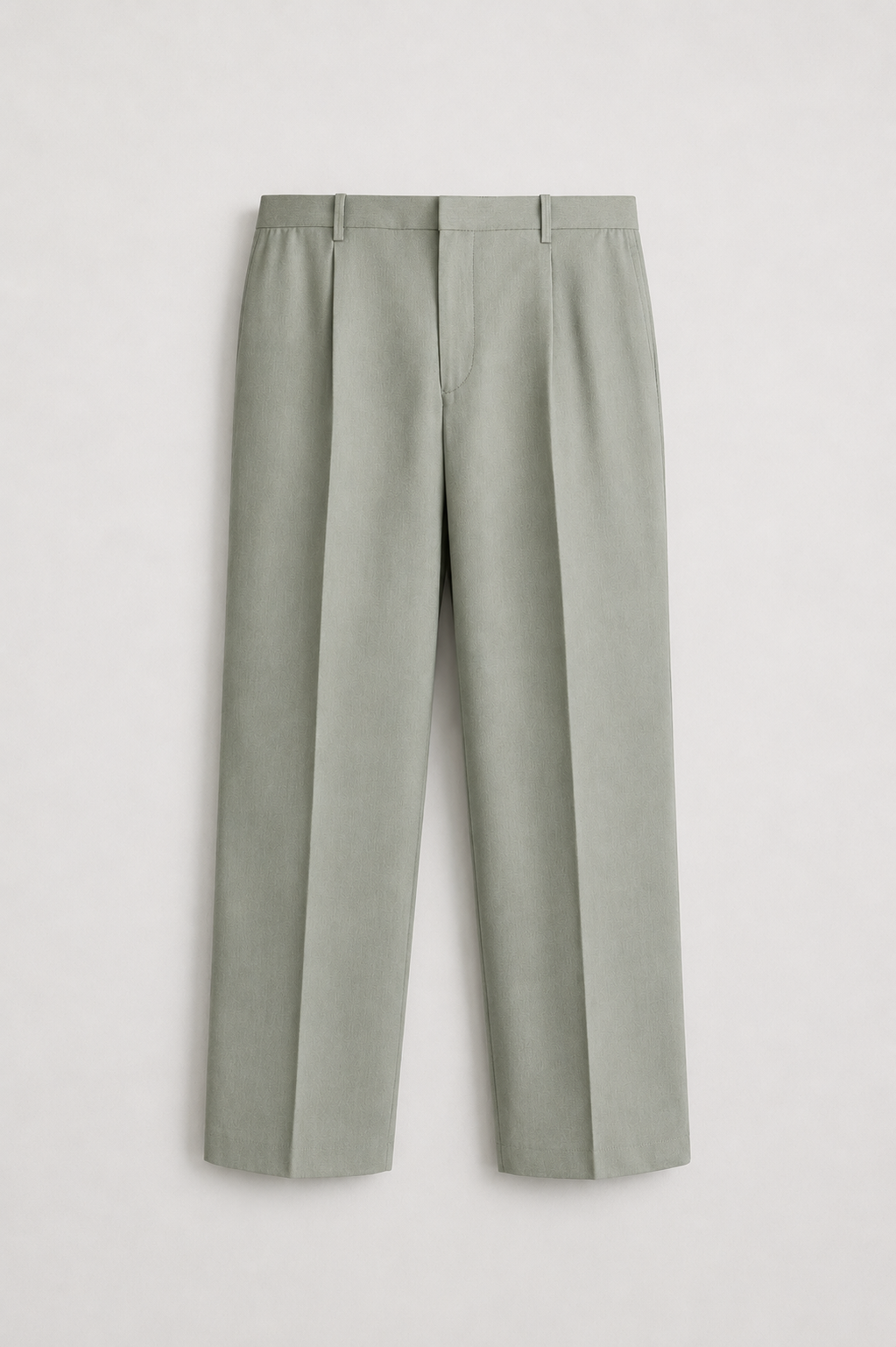 Suede Tailored Trousers